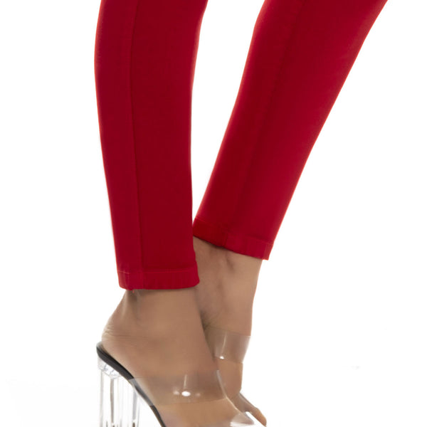 RIF. 44501R Jeans PushUp Modellante Rosso