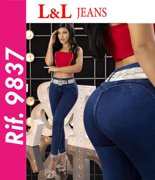 RIF. 9837 Jeans PushUp L&L