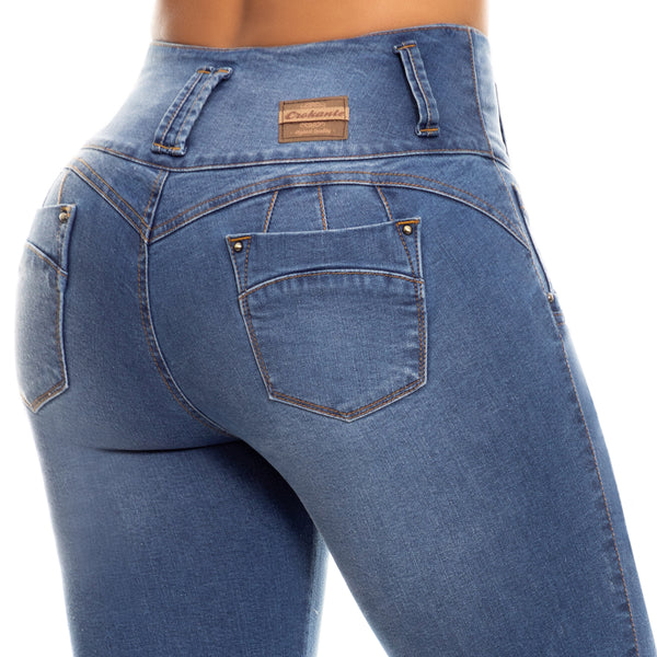 RIF. 100737 Jeans Push Up modellante